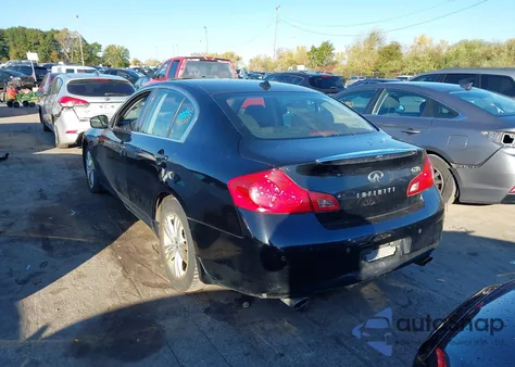2013 Infiniti G37X from USA, damaged, VIN JN1CV6AR9DM766910